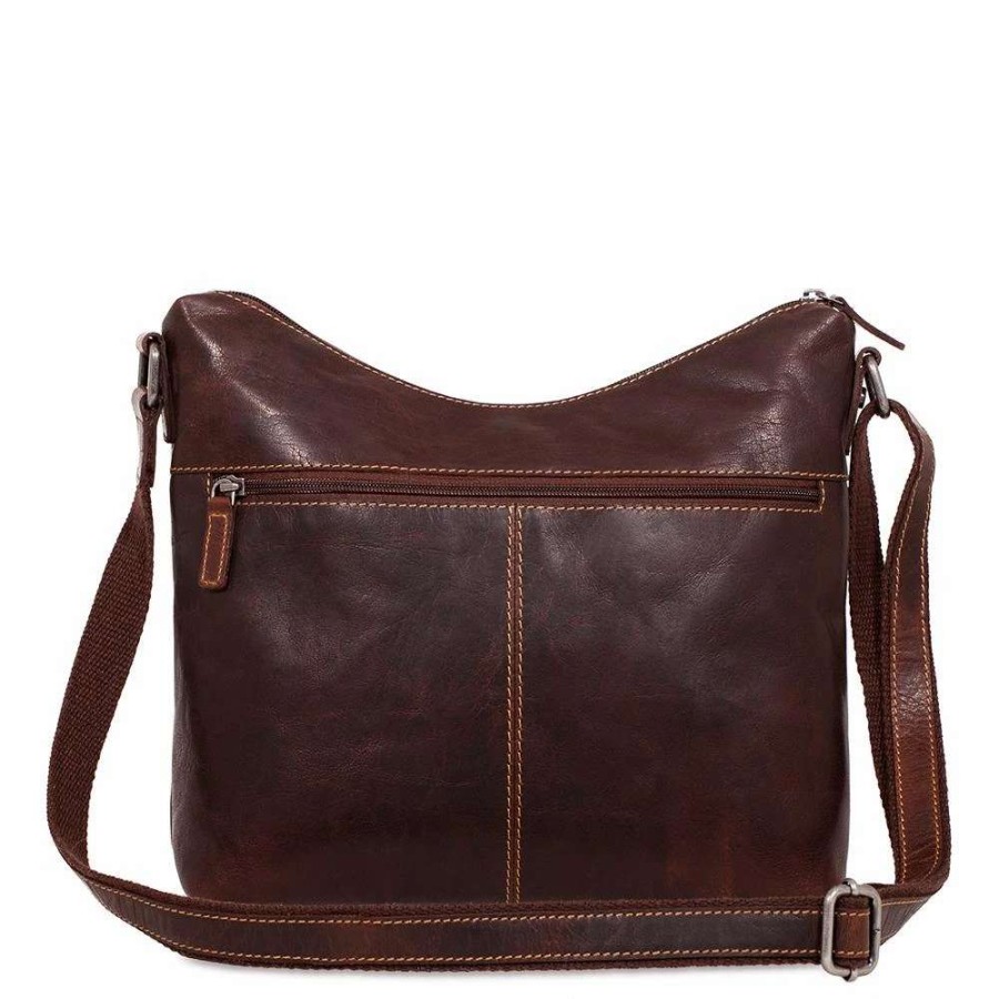 Leather Goods * | Jack Georges Voyager Uptown Hobo Bag 7814