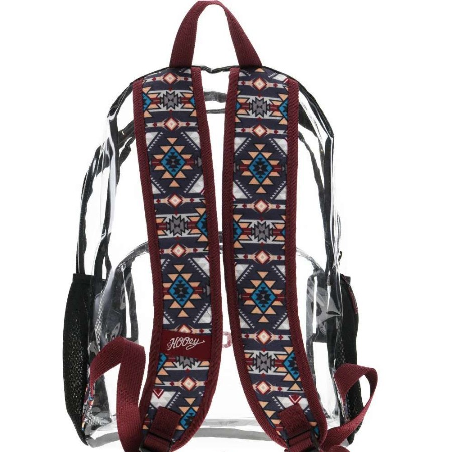 Gear * | Hooey "Nitro" Clear Backpack W/Multi Color Serape Accents