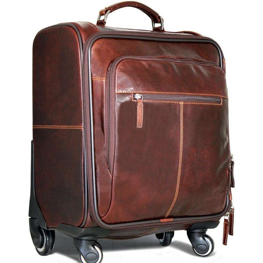 Leather Goods * | Jack Georges Voyager 18 Carry On/Spinner 7518