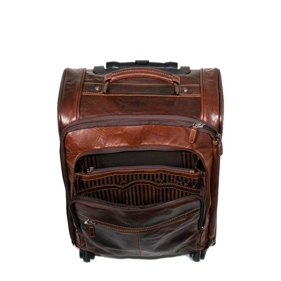 Leather Goods * | Jack Georges Voyager 18 Carry On/Spinner 7518