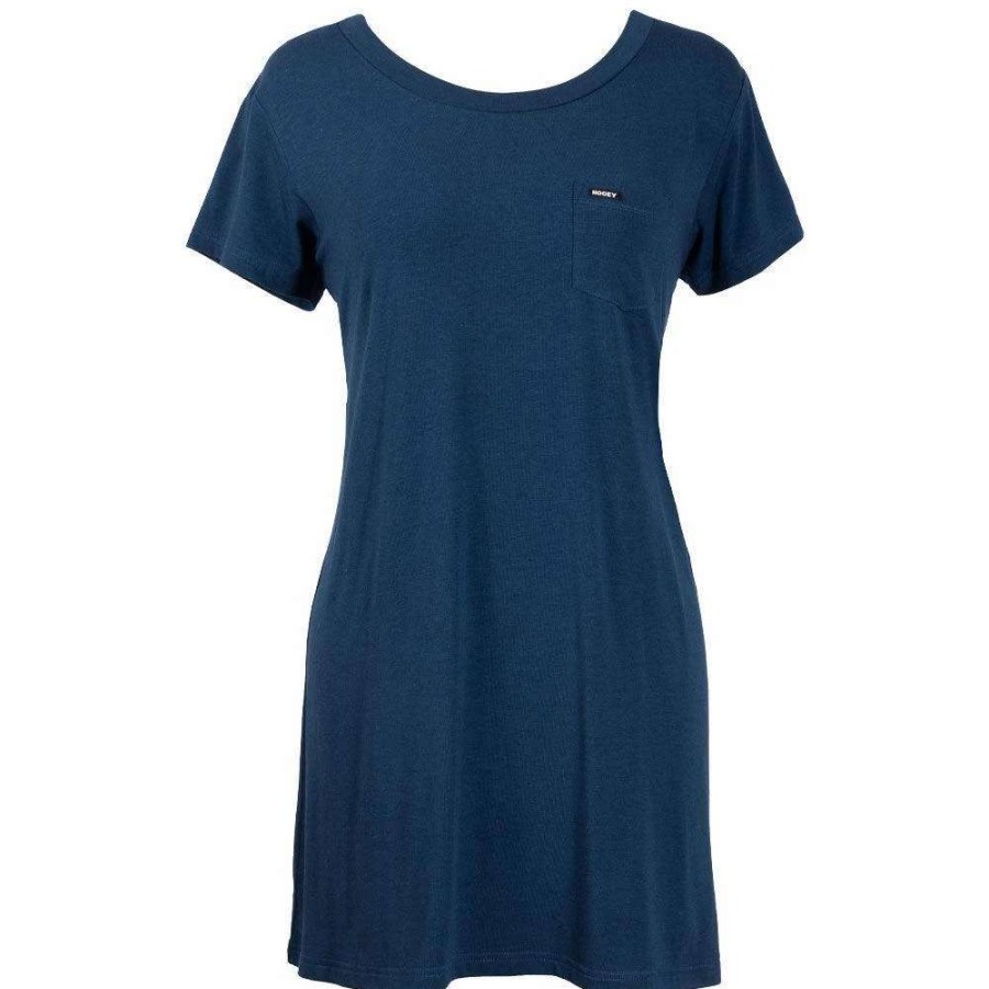 Dress * | Hooey Sayulita T-Shirt Dress Navy