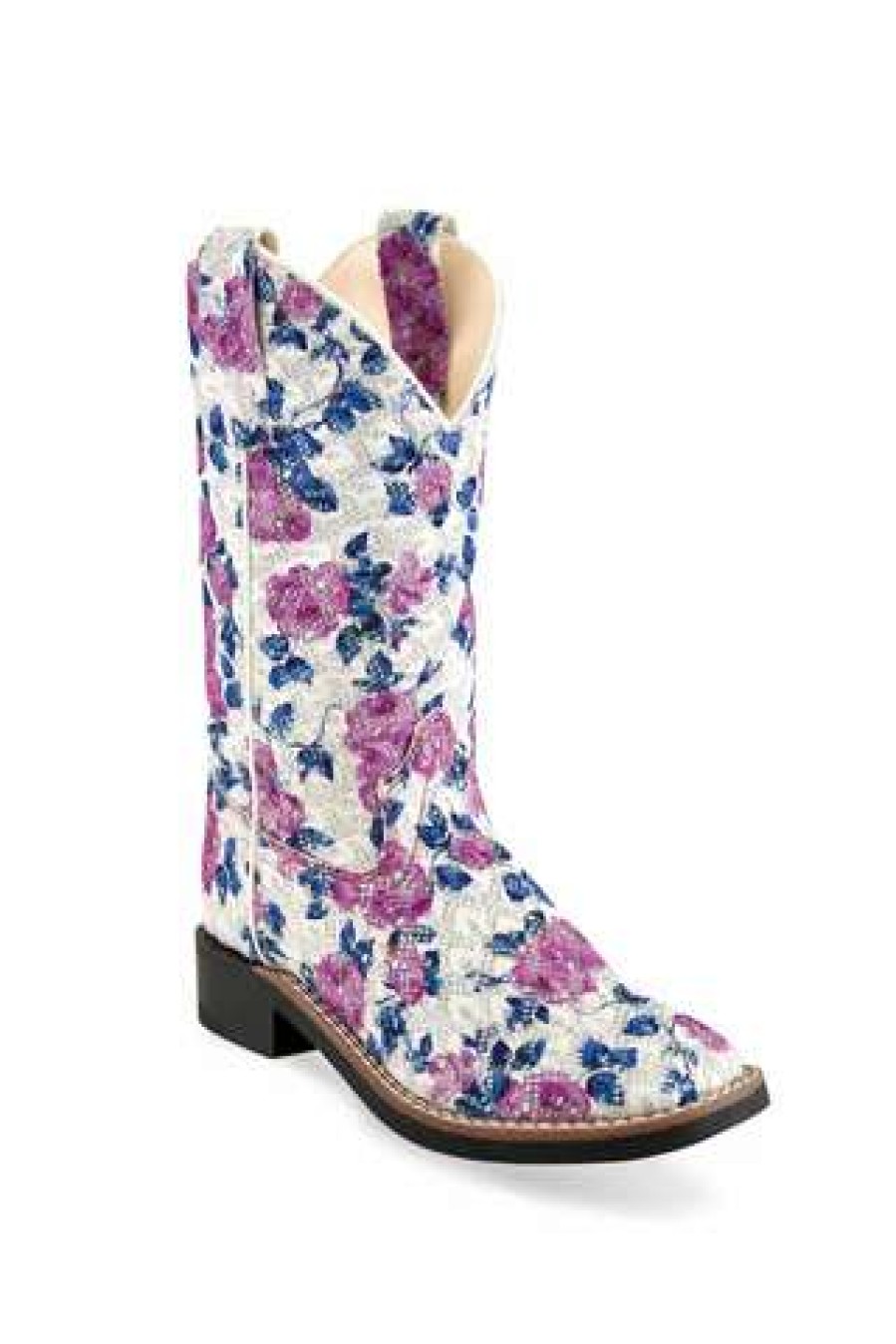 Boots * | Jama Old West Vb9151 Floral Youth