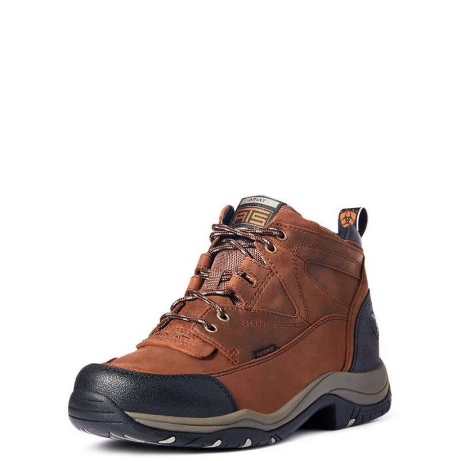 Boots * | Ariat International Ariat Men'S Terrain H2O Waterproof 10002183