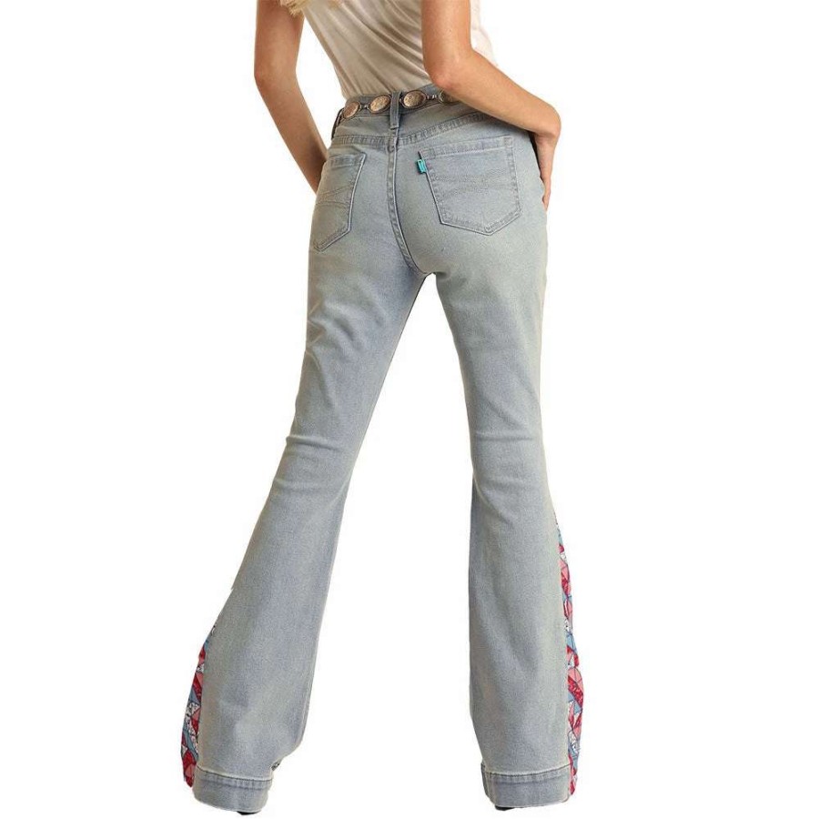 Jeans * | Hooey "Patch Print" High Rise Ladies Jeans