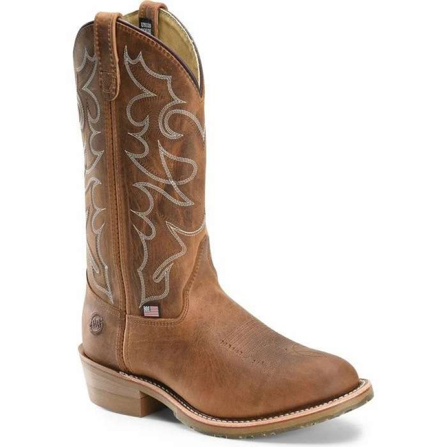 Boots * | Double-H Boots Double H Dylan Men'S 12 Domestic I.C.E. Work Western Dh1552