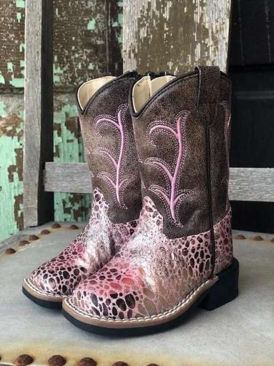 Boots * | Jama Old West Vb1054 Crackle Toddler