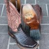 Boots * | Corral Boots Caiman Embroidery Cowboy Boot By Corral L5742