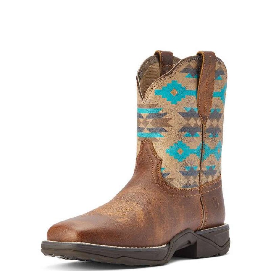 Boots * | Ariat International Ariat Anthem Shortie Savanna Western Boot 10042576