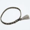 Leather Goods * | Austin Accents Hh05Tt-3 5 Strand Braided Horsehair Hat Band With Tassel