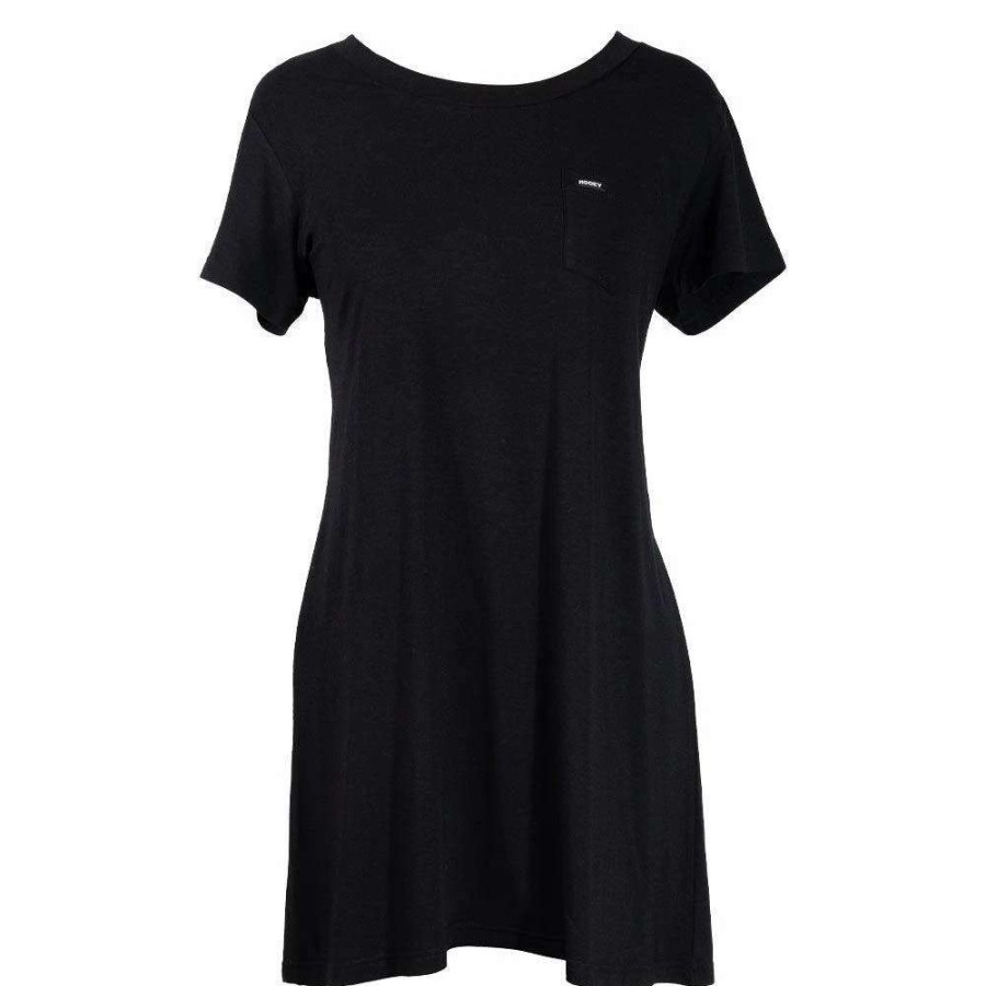 Dress * | Hooey Sayulita T-Shirt Dress Black