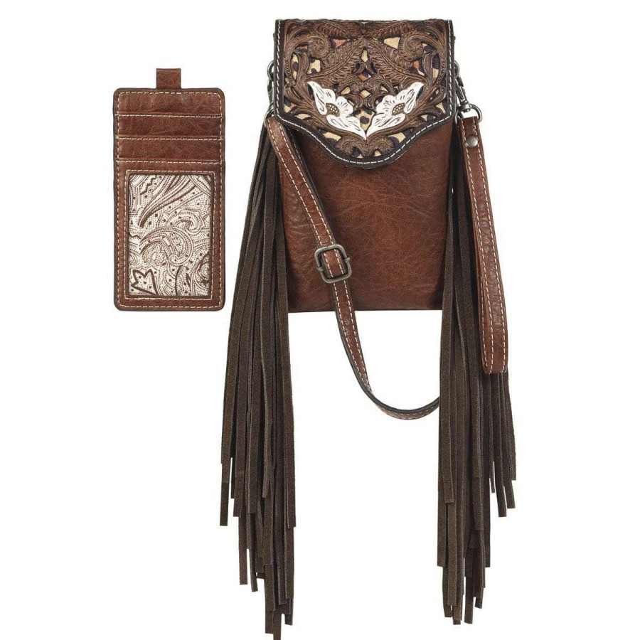 Leather Goods * | M&F Manufacturing Nocona Womens Jean Cell Phone Crossbody Bag N770008502