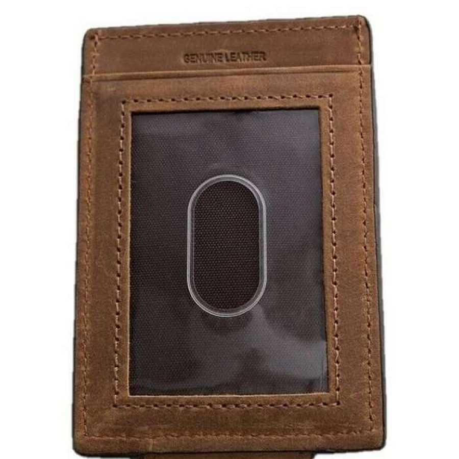 Leather Goods * | Ariat International Ariat Front Pocket Wallet With Money Clip A3542044