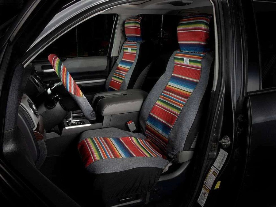 Gear * | Hooey Grey/Serape Seat Cover