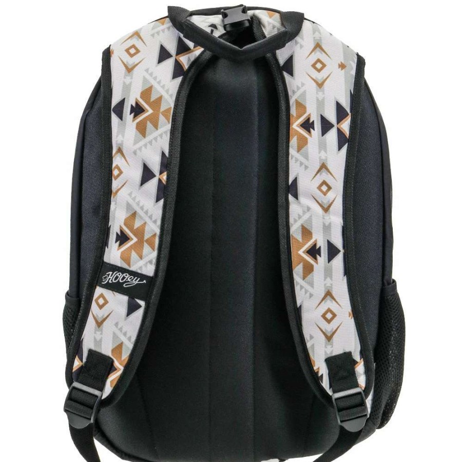 Gear * | Rockstarhooey Backpack White/Cream Aztec Pattern W/Black