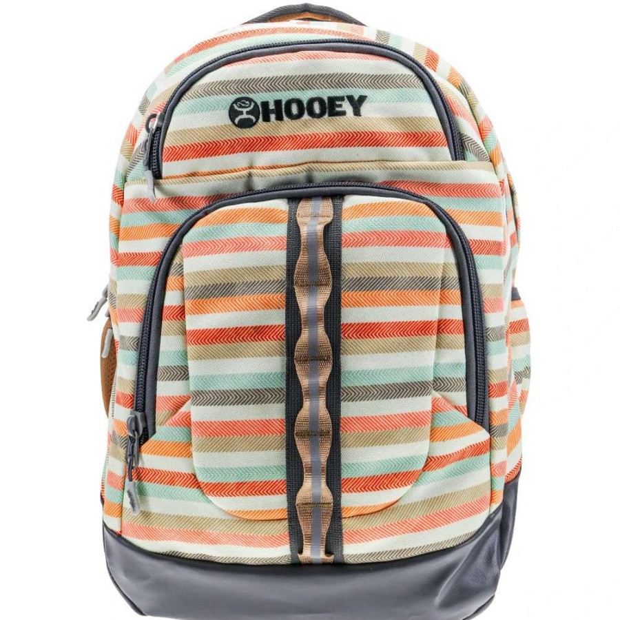 Gear * | Ox Hooey Backpack Cream/Tan Stripe W/Tan