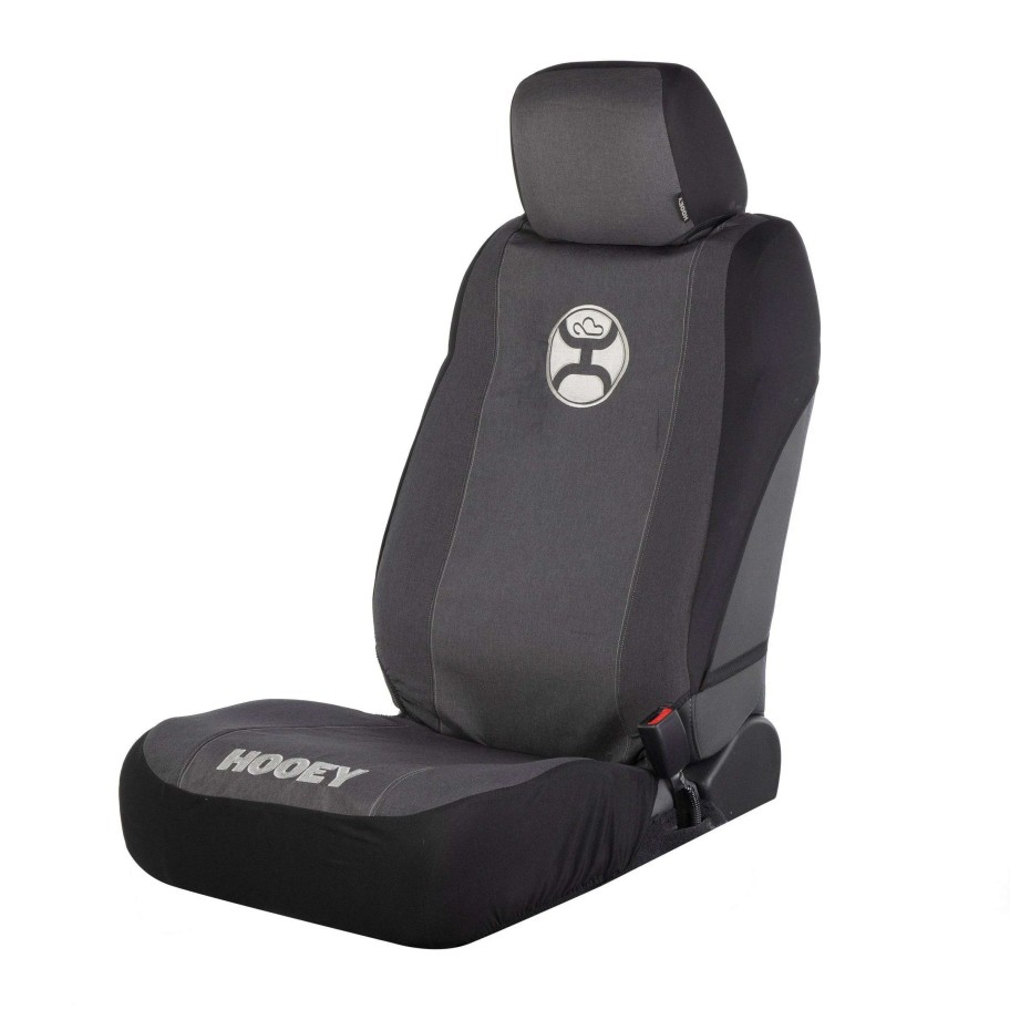 Gear * | Hooey Grey/Black Seat Cover