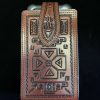 Leather Goods * | Austin Accents Leather Aztec Phone Case Cp-05 Brown