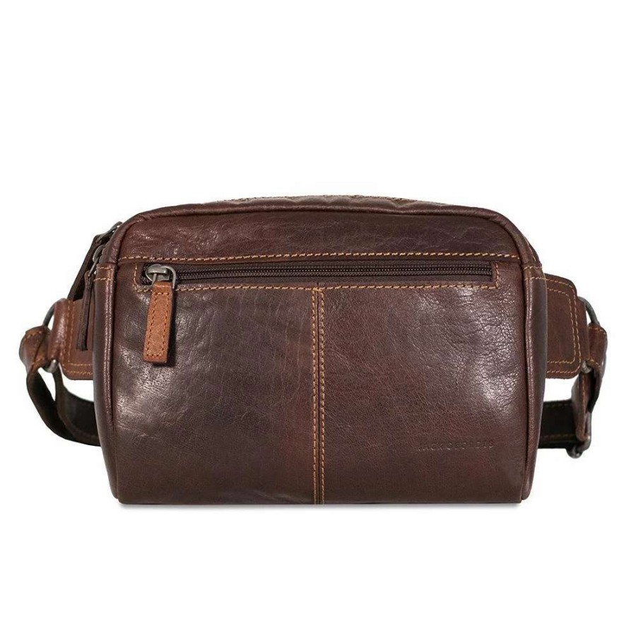 Leather Goods * | Jack Georges Voyager Large Travel Belt Bag 7109